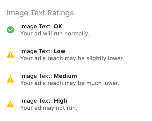 Facebook text overlay tool